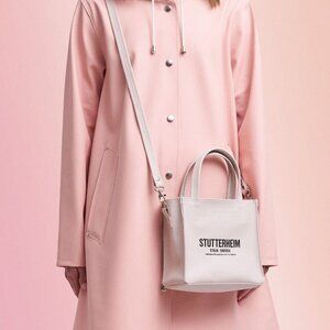 NWT Stutterheim Mosebacke Raincoat Pale Pink Medium